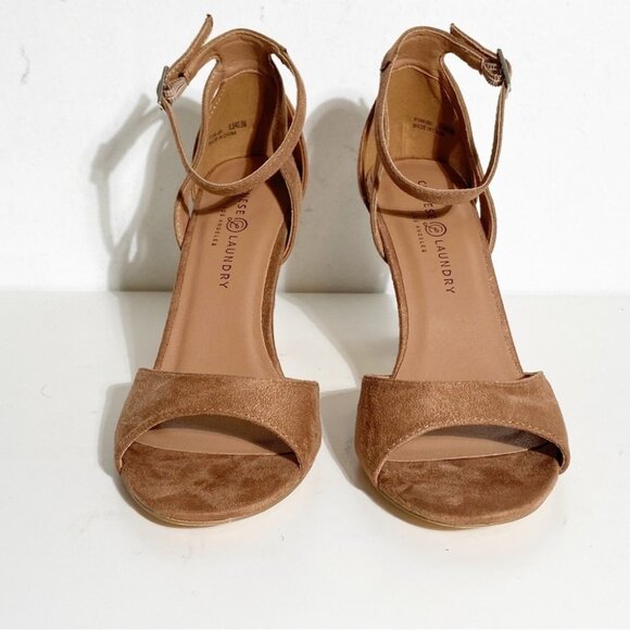 New Chinese Laundry Robby Heel Tan Brown size 9.5 - Picture 2 of 7